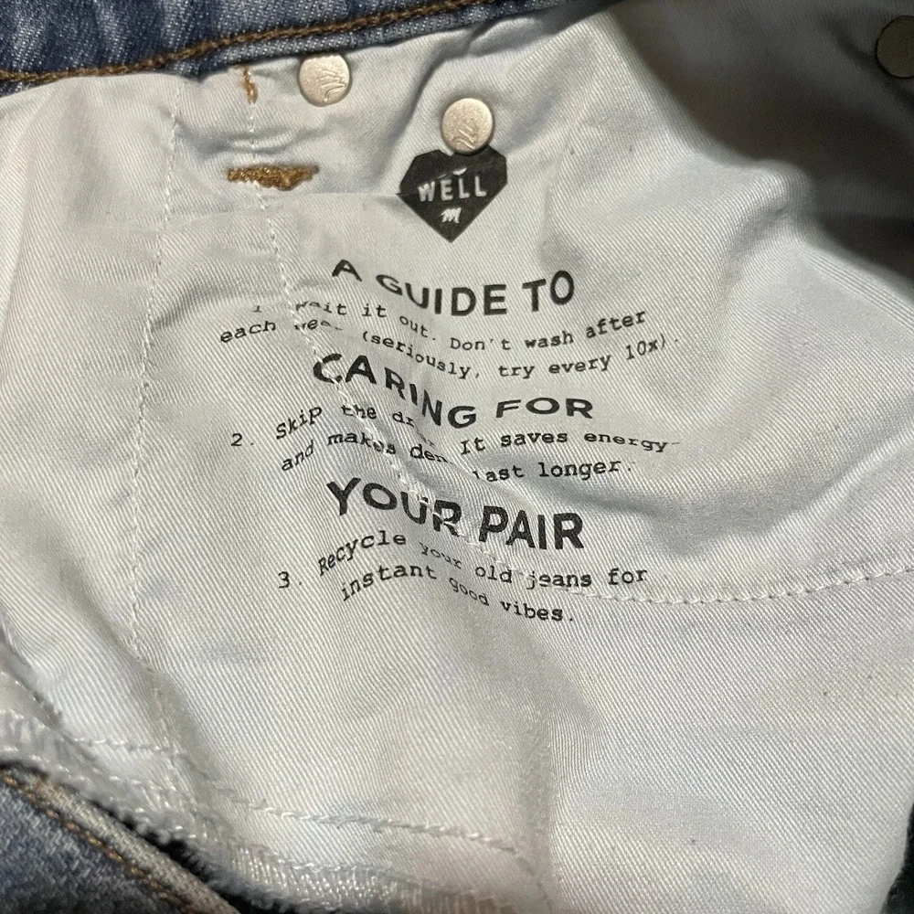 Madewell‎ Jeans Womens 28 X 26 Boot Cut Mid Rise Light Wash Stretch Cali Demi